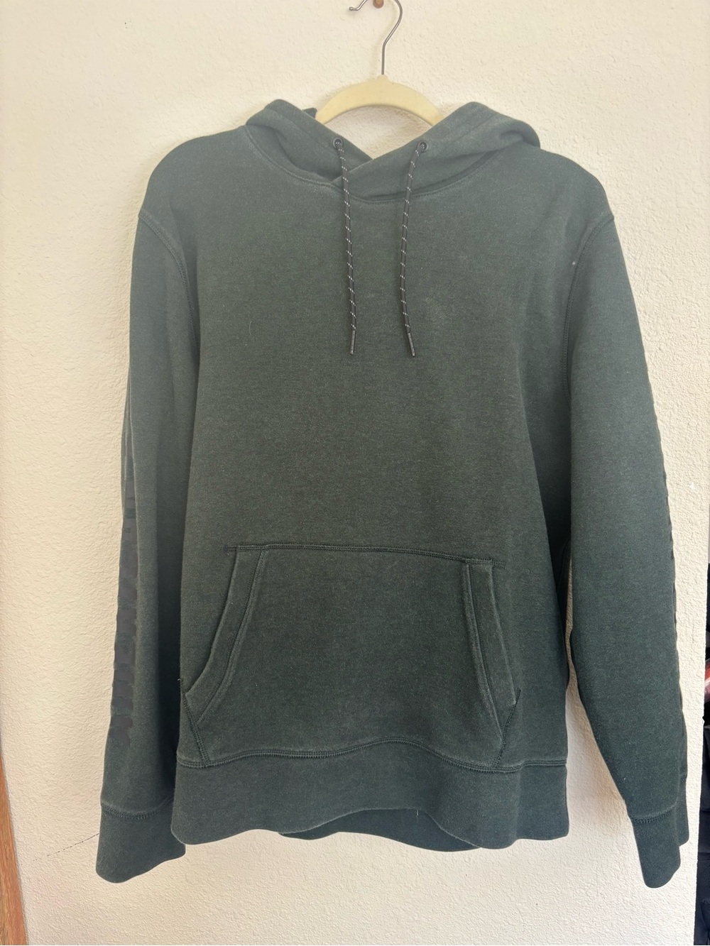 American Eagle Outfitters Men's Hooded Sweatshirt - Forest Green